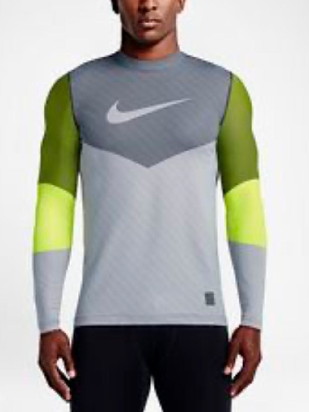 Nike Pro HyperWarm Long Sleeve Compression Training Shirt  men’s large